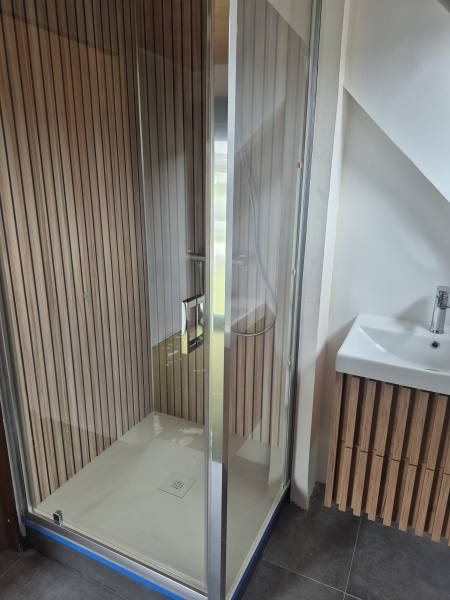 Aménagement complet d’une salle de bain dans une maison à La Teste-de-Buch