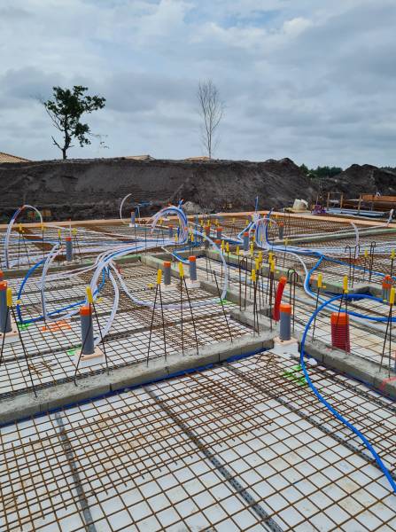Installation d'un réseau de plomberie d'une résidence de 48 logements collectifs sur la Bassin d'Arcachon