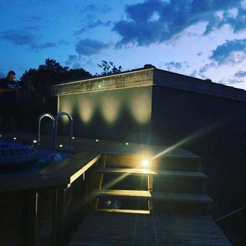 Installation d'un éclairage extérieur pour une terrasse à La Teste de Buch